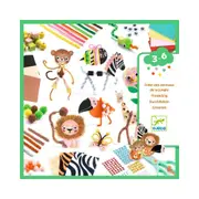 Djeco Jungle Animal Creation Box Art/Craft Activity Kit Kids/Children 3y+
