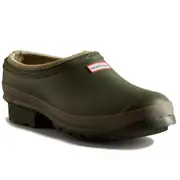 Hunter Gardener Mens Clogs Dark Olive/clay Uk 10