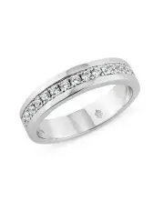 [SALLY SKOUFIS] Galassia Diamond Ring in Silver