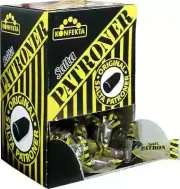 Salta Patroner Hard Salty Licorice Candy Bullets 200 pcs 2.2 kg Made in Sweden