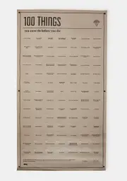 [Doiy Design] 100 Things Poster