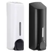 350ml Manual Soap Dispenser Wall Mounted Hand Gel Dispenser Liquid Containers