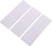 LIFKOME 3Pcs Nail Art Stamping Plates Creative Pattern Manicure Templates for DIY Nail Decor Easy to Use Stencils for Glamorous Nail Designs at Home