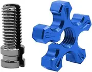 Clutch Cable Adjuster Screw for YA&MAHA XJR1300 XJ6 MT-01 MT-03 TDM900 FZ1 FZ6 Motorcycle Brakes Clutch Cable Brake Wire Adjuster Screw(Blue,M10)