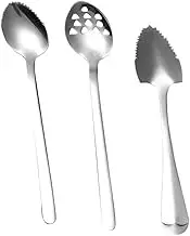 PEPLAYTAL Stainless Steel Scraping Spoons Baby Scraping Fruit Mud Spoon 3pcs Set