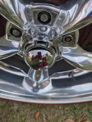 REV Wheels Chrome Custom Wheel Center Caps Set of 4 330C06 FREE SHIPPING OFFER