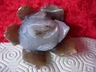 agate geode flower carving no 5