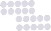 KALLORY 100Pcs Boxes Rattle Noise Maker Inserts Ring Boxes for Plush Accessories for Pet Chew Smooth Safe Design for DIY Craft Projects