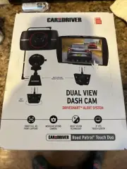 Brand New, Car And Driver Dual View Dash Cam- Drivesmart Alert System