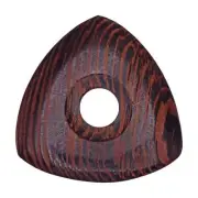 Wenge Wood Guitar Pick - 4.0 mm - 346 With Grip Hole - Handmade Exotic Plectrum