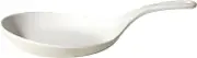 ELAYARD Handheld Tray Supply Dinnerware Favors Treat Anti-scalding Place Mat Snack Spoon Snack Hamster Serve Serving Platter with Restaurant Burlap Play Platters Food Grade White