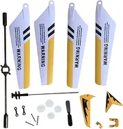 RC Helicopter Parts, Lightweight Blade RC Helicopter, Practical Multipurpose Full Set Replacement Parts for for S107 /S107G, Style1 Replacement
