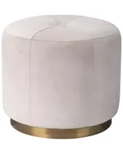 Jamie Young Thackeray Round Pouf