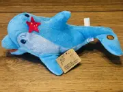 Girl Scout Cookie Rewards Plush Coral Dolphin 2023 Go Bright Ahead. NWT