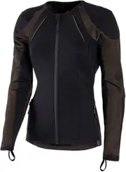 Knox Urbane Pro MK3, protector jacket women , color: Dark Brown/Black , size: 3XL