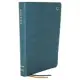 Net Bible, Thinline, Leathersoft, Teal, Indexed, Comfort Print: Holy Bible