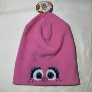 Sesame Street Headwear Girls Abby Cadabby Fleece Pink Hat UPF 50+ Coppertone NEW