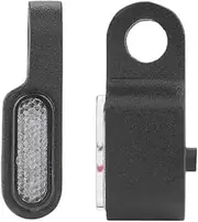 LED Indicator Blinkers Amber Lamp Accessories 2pcs 3/6 leds Motorcycle Indicators MI&NI LED Turn Signal Light flasher Amber signal lamp Blinker(2pcs 3leds Black)