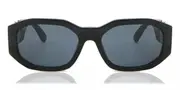 Versace VE4361F Asian Fit GB1/87 Men's Sunglasses Black Size 55