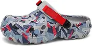 [SECHRITE] Men's Clogs Athletic Sports Outdoor Sandals Water Beach Shoes Slippers Sandals Lightweight Comfortable with Adjustable Back Strap - River Edge