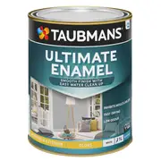 Taubmans 1L White Gloss Ultimate Enamel