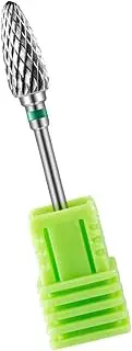 ASAKKURA Manicure Drill Bits Heads Nail Grinding Tools Set Safe for Nail Art Comfortable Grip Easy Handling
