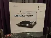 Retrolife HQ-KZ006 High-Tech Belt-Driven Turntable System Brown