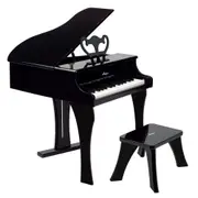 Hape Grand Piano Kids/Toddler Learning Activity Kids/Toddler Play Toy 3+ Black