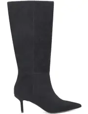 [Siren] Yonita Long Boots in Black Suedes