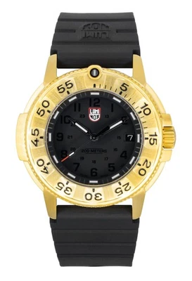 Luminox Foundation Black Dial Quartz Diver's 200M Men's Watch XS.3221.NSF