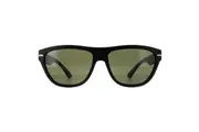 Serengeti Sunglasses Pancho SS601001 Matte Black Mineral Polarized 555nm Green