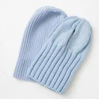 在飛比找ETMall東森購物網優惠-純色線帽洋氣針織童裝