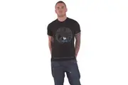 Woodstock T Shirt Surround Yourself with Love distressed Official Mens Black