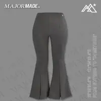 在飛比找momo購物網優惠-【MAJOR MADE】極致美型修修腿開衩褲