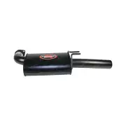 Redback 3" LHS Single Outlet Rear Muffler Assembly for HSV Maloo R8 VE 07-08
