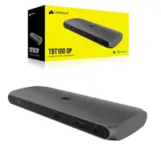 Corsair TBT100 DP Thunderbolt™ 3 Dock with DisplayPort CU-9000006-NA