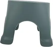 MERRYHAPY Foot Stool for Bathroom Toilet Stepping Foot Stool Plastic Step Stool Safe and Comfortable Green Large Size