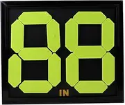 Amagogo Football Substitution Board Substitution Card Double-Sided Display 4 Digits