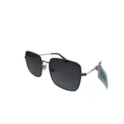 Life is Good Coraline Square Polarized Sunglasses Gunmetal UVA Protection NEW