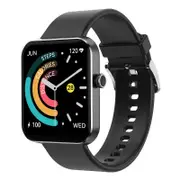 Fit G06 Smartwatch BT Calling Waterproof Fitness Tracker (Black)