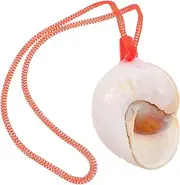 COMPUKAS Conch Shell Whistle for Natural Decorative Conch Shell with Beautiful Sound for Music Performances Outdoor Activities Birthday Party Favors