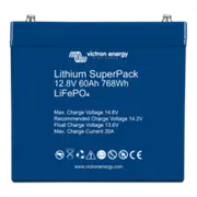 Victron Lithium SuperPack 12V/60Ah with M6 threaded insert terminals