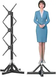173cm 3D Hologram Fan Display And Stand,3 X Fans With Bluetooth, App & Remote Control,Customizable Video Content For Exhibitions, Trade Shows, And Advertising