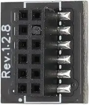 TPM 2.0 Module, High Safety Cryptographic Processor 12 Pin LPC SPI Module, for B550, for B450, for B460, for MSI Motherboards