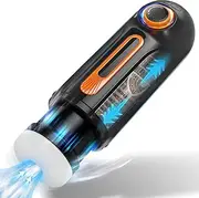 Multi-mode and multi-frequency electric aircraft cup masturbator penis trainer for men's fitness equipment vibrating oral sex sucking adult sex toys for men