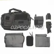 Tactical Baby Bag - nappy black molle army edc organiser utility admin security