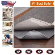 Extra Thick Non-Skid Felt Under Rug Padding - 7x10 Feet for Hardwood Floors