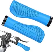 Handlebar Grips, Non-Slip Bicycles Handlebar Wraps, Shock-Absorbing Ergonomic Damping Grips for Mountain Touring Beach Cruising Commuting Biking Dirtbike Cycling Racing
