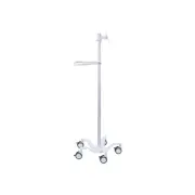 Ergotron 24-818-211 Light Duty Tablet Multi-Purpose Pole Cart, Bright White
