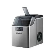 Devanti 3.2L Ice Maker Portable Ice Cube Machine - Silver